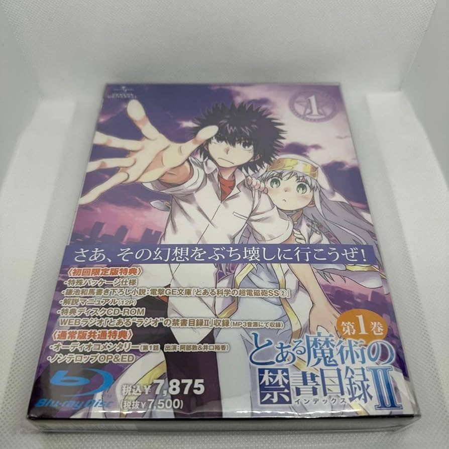 とある魔術の禁書目録(インデックス)Ⅱ 第1〜8巻〈初回限定版〉 81KwEd7xY+L.jpg